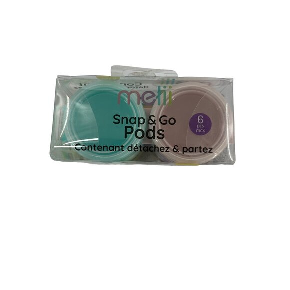 Melii Snap and Go Pods NWT Baby Food Snack Container - Picture 2 of 7